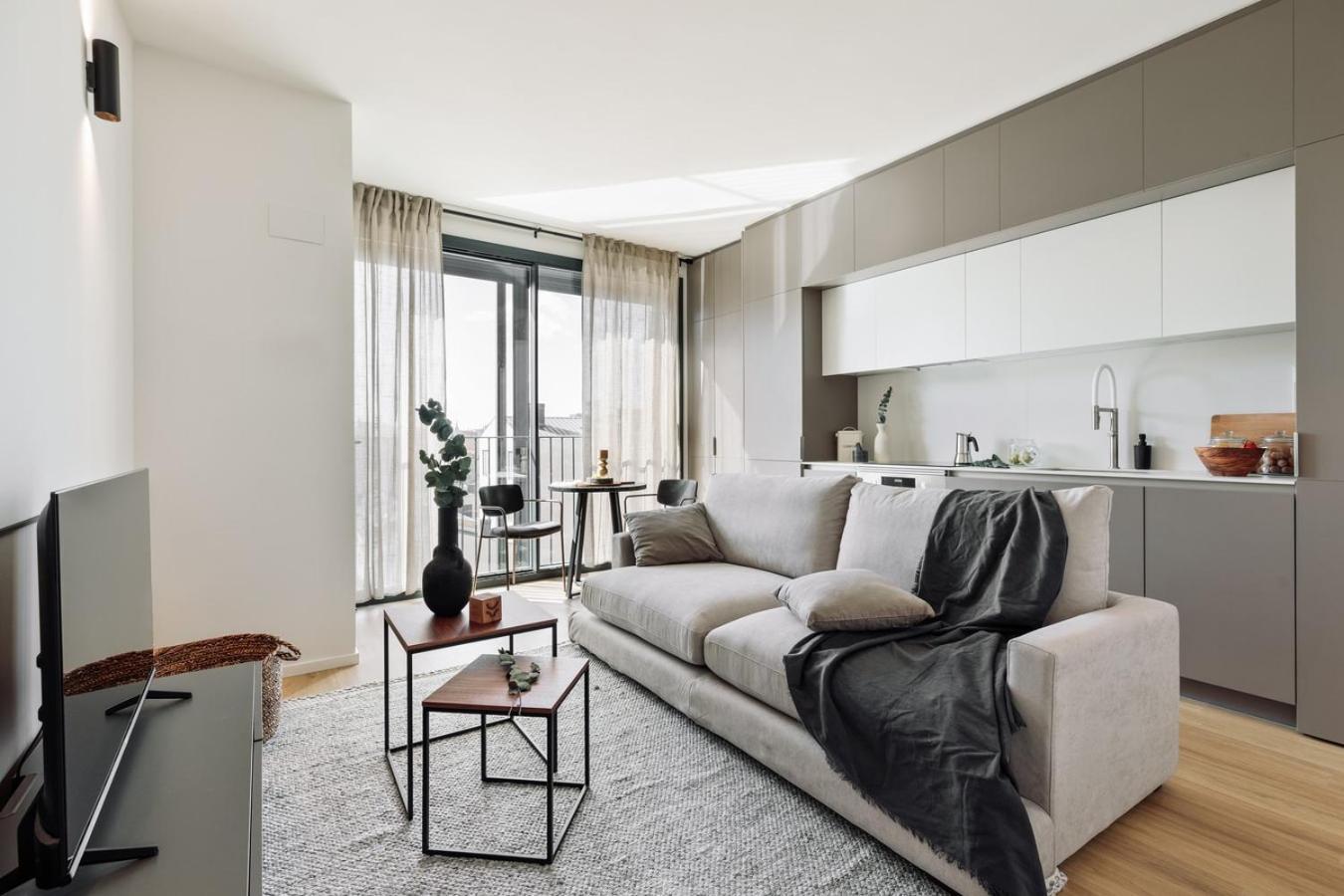 Serrat - 1 Bedroom And Office In Poblenou Apartment Barcelona
